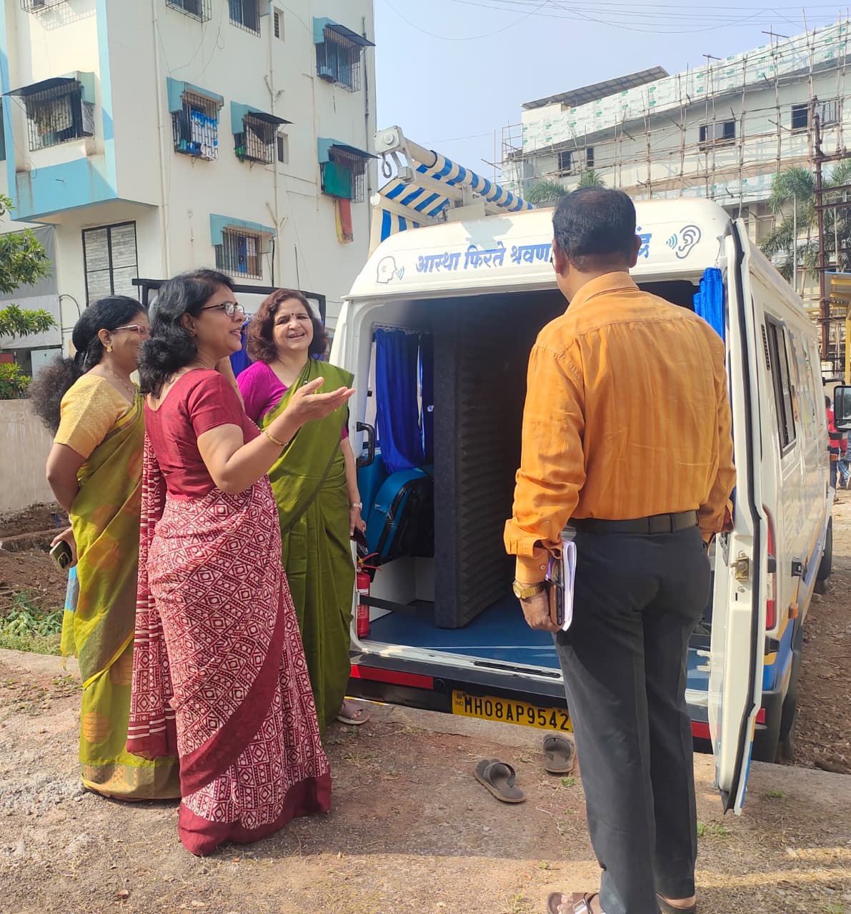 CEO Madam Visit to Aastha Social Foundation