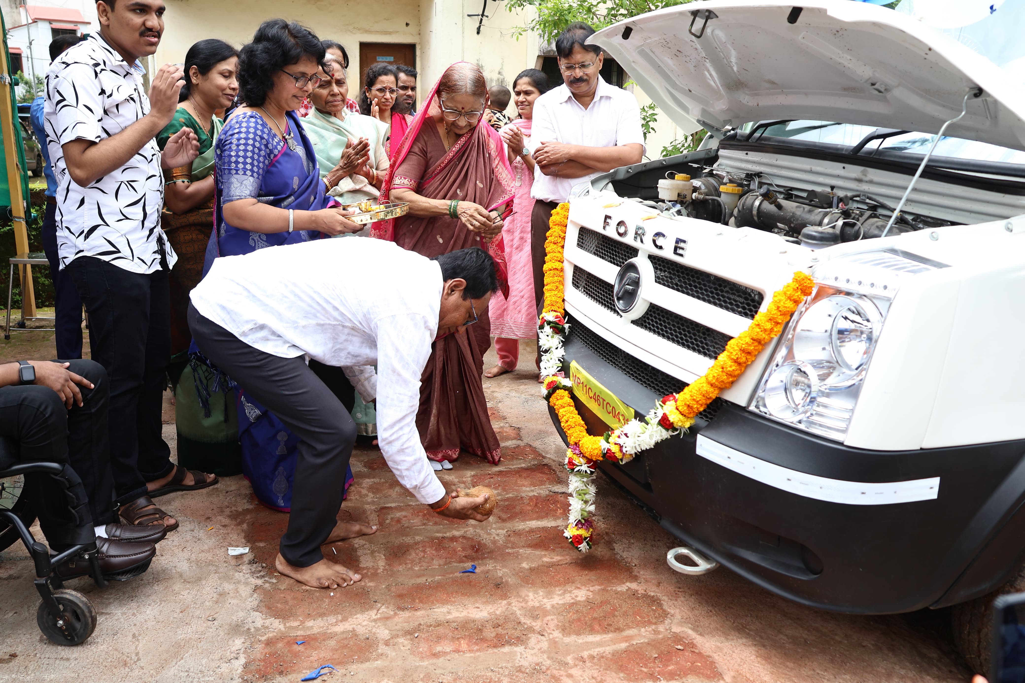 Inauguration of Aastha Mobile Hearing Testing Center